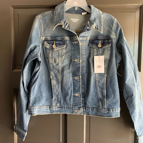 Womens Levi’s Jean Jacket XL - Denizen - NWT - Picture 1 of 5